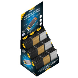 Pack PLV noir 36 pièces