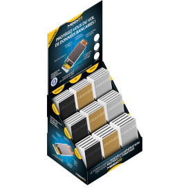 Pack PLV - 36 pièces, boitier blanc